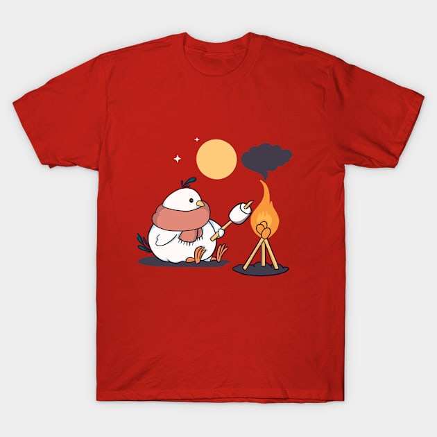 Cozy Quail T-Shirt by Mejanzen